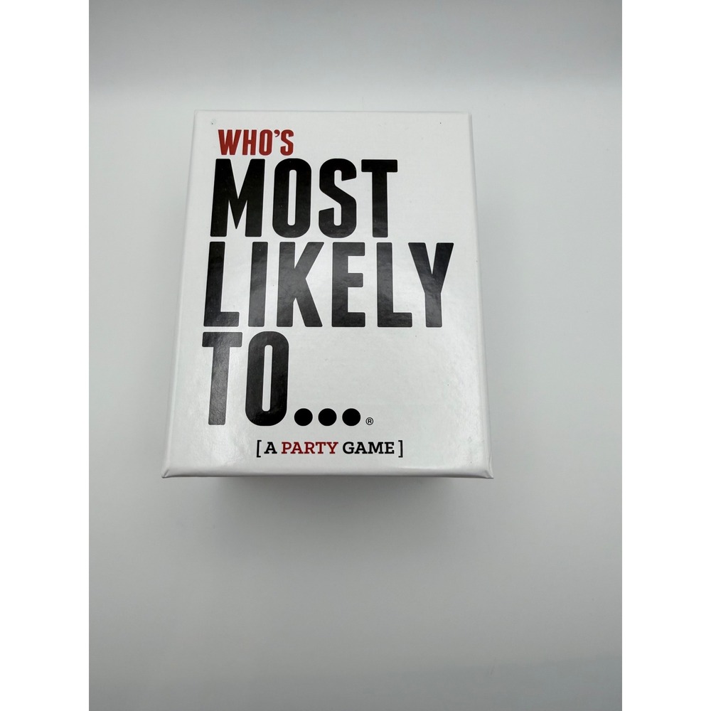 Who's Most Likely To... A Party Game DSS Games Adult‎ Card Game 250 Cards